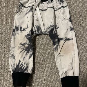 Little Bipsy Monochrome Tie-Dye Joggers